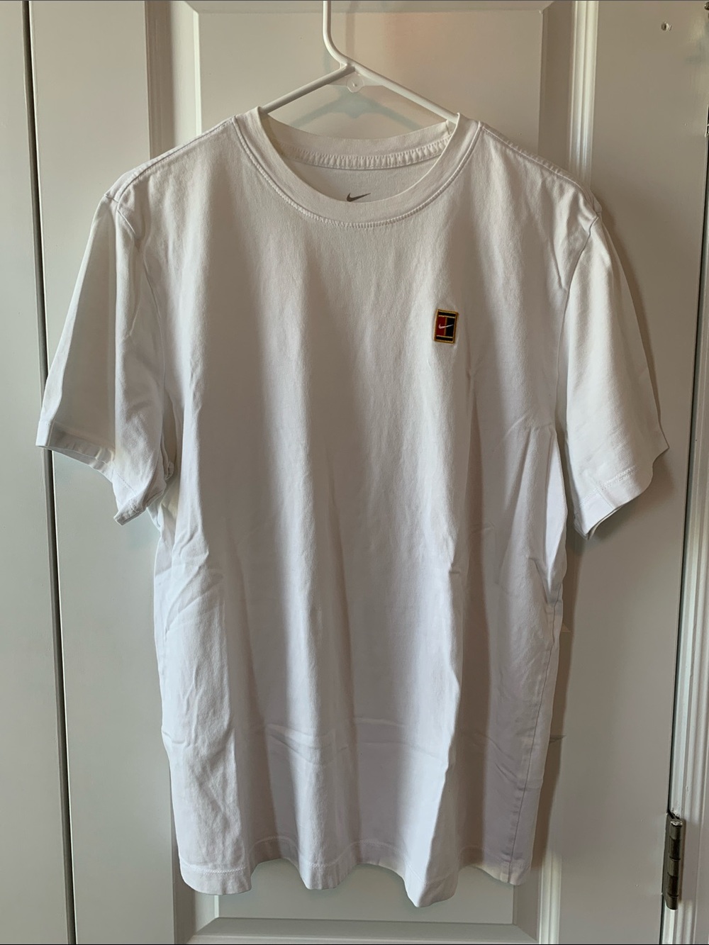 Nike Tennis White Short-Sleeve Crew Tee